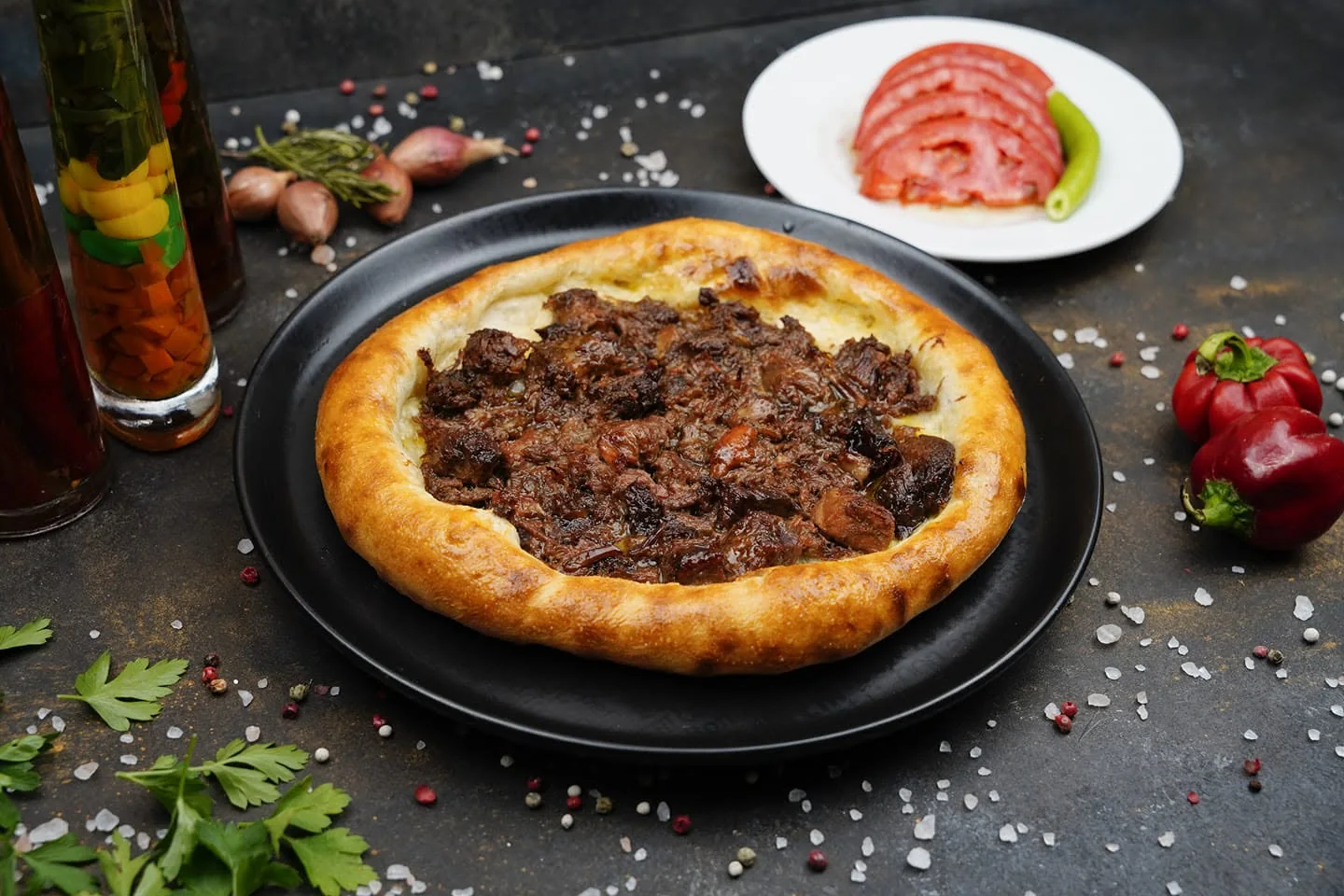 Kavurmalı Pide